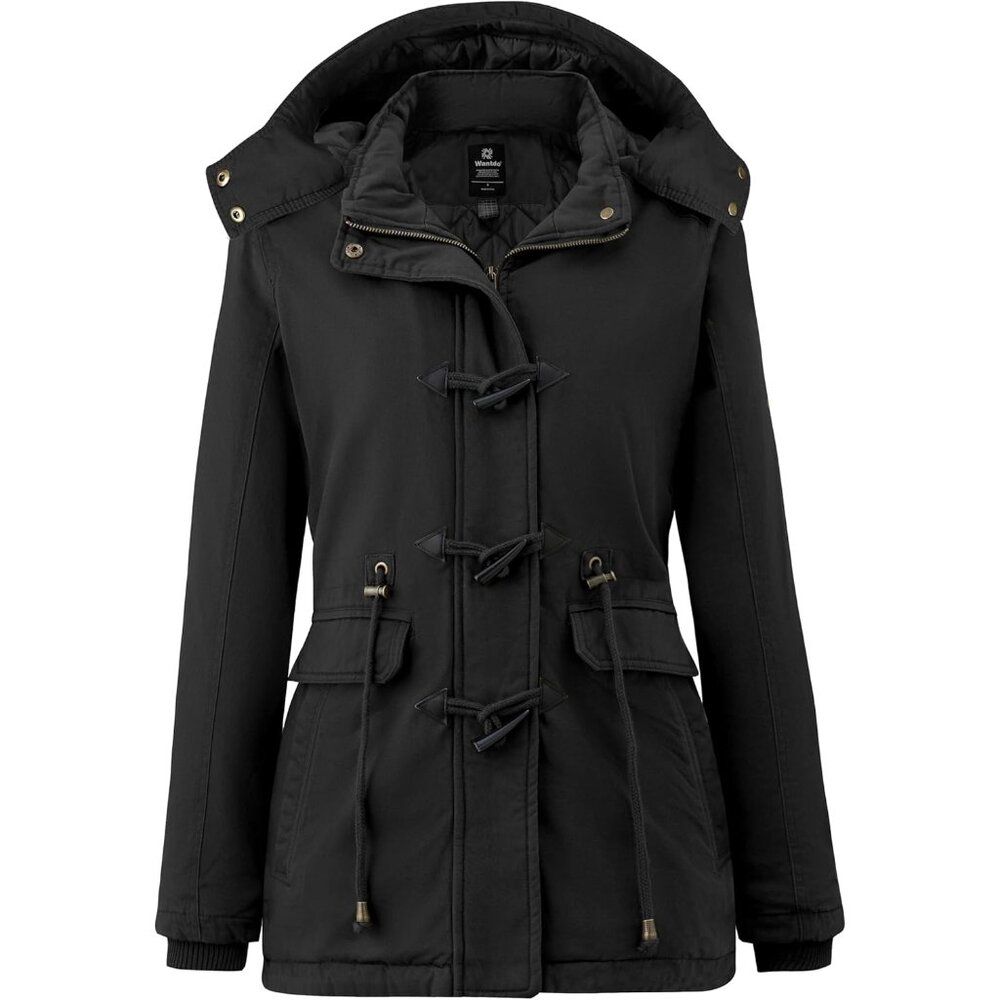 Fashion-Forward Women's Padded Jacket With Removable Hood For All Occasions